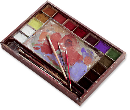 Faßmalen - Farbpalette